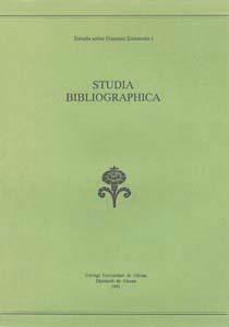 STUDIA BIBLIOGRAPHICA | 9788460078883 | VARIOS AUTORES
