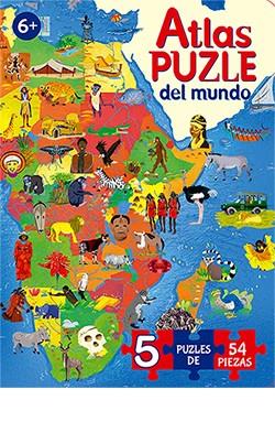 ATLAS PUZLE DEL MUNDO | 9788417452698 | AAVV, AAVV
