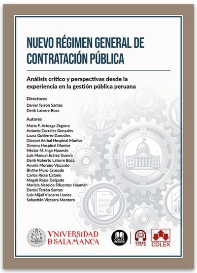 NUEVO REGIMEN GENERAL DE CONTRATACIÓN PÚBLICA | 9791370117122 | TERRÓN SANTOS, DANIEL/DOMÍNGUEZ ÁLVAREZ, JOSÉ LUIS/TALAVERA CORDERO, PILAR/LATORRE BOZA, DERIK/ARTEA