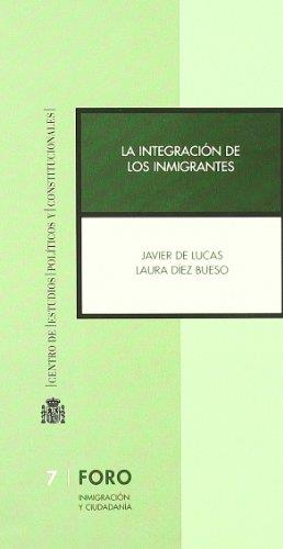 INTEGRACION DE LOS INMIGRANTES, LA | 9788425913280 | DE LUCAS, JAVIER