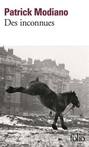 DES INCONNUES | 9782070412761 | MODIANO, PATRICK