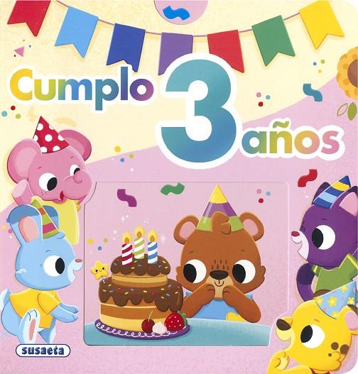 CUMPLO 3 AÑOS | 9788410845220 | SUSAETA EDICIONES