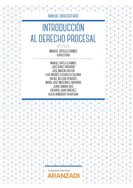 INTRODUCCION AL DERECHO PROCESAL | 9788413089386 | ARMENGOT VILAPLANA, ALICIA