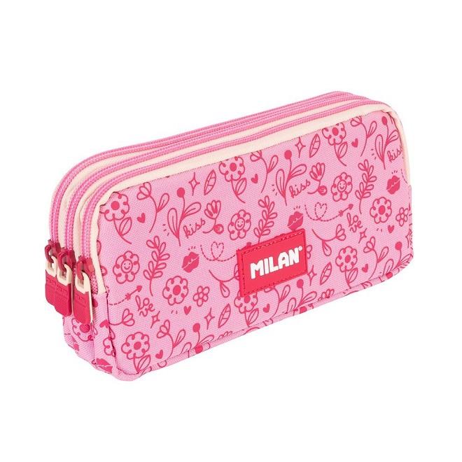 ESTOIG 3 CREMALLERES FLORS ROSA MILAN | 8411574115496