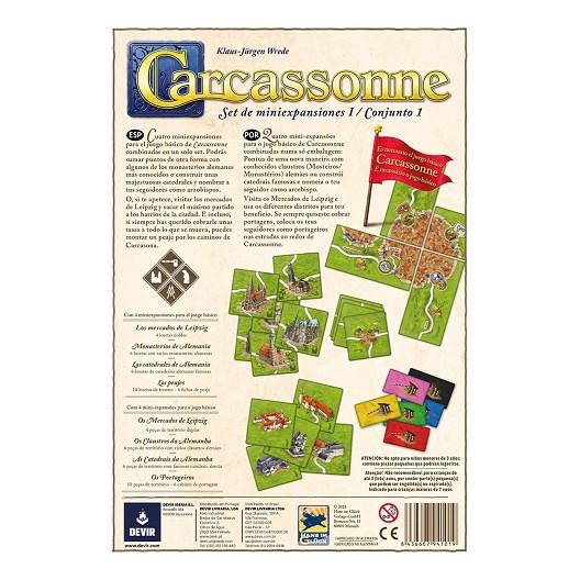 CARCASSONNE EXPANSIONES REUNIDAS | 8436607941019