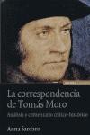 CORRESPONDENCIA DE TOMÁS MORO, LA | 9788431324575 | SARDARO, ANNA