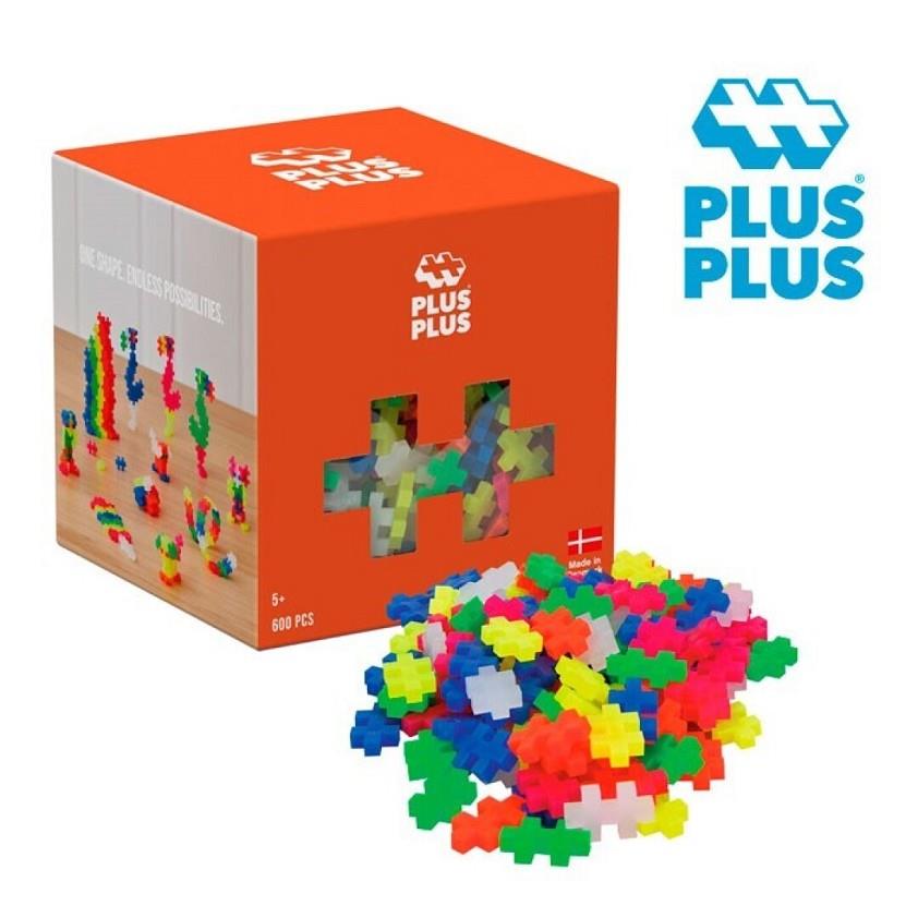 CUBO DE PIEZAS: NEON 600 PCS | 5710409100045