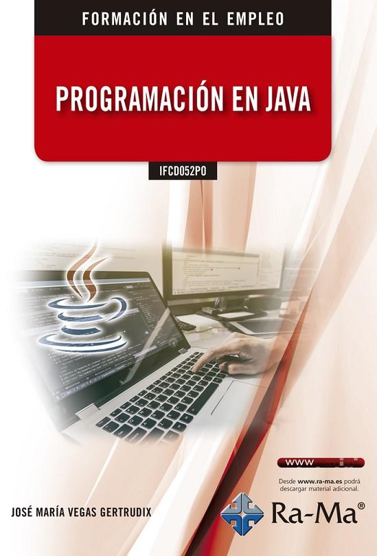 PROGRAMACIÓN EN JAVA | 9788418551307 | VEGAS GERTRUDIX, JOSÉ MARÍA