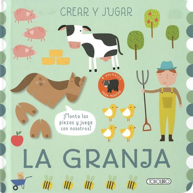 CREA Y JUEGA. LA GRANJA | 9788419512369