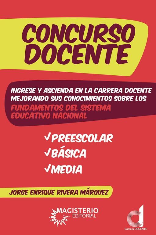 CONCURSO DOCENTE | 9789582010782 | RIVERA MÁRQUEZ, JORGE ENRIQUE