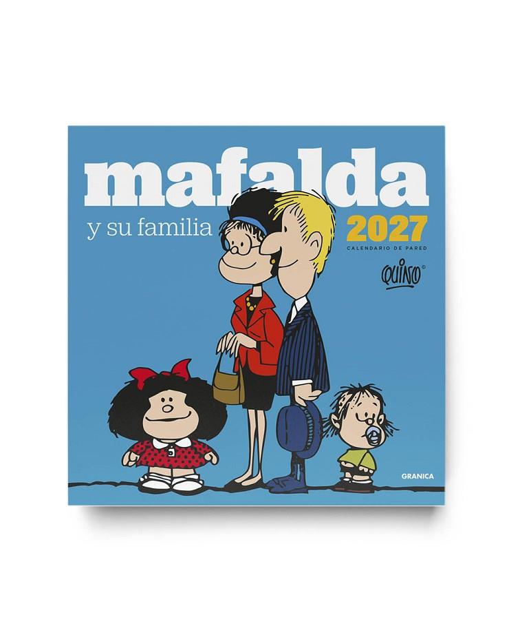 CALENDARIO 2027 MAFALDA FAMILIA DE PARED | 9786316693976 | QUINO