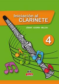 INICIACION AL CLARINETE 4 | 9788415928515 | JODAR GUERRERO, JOSÉ ANTONIO / AZORIN, J. / MILLÁN, J.