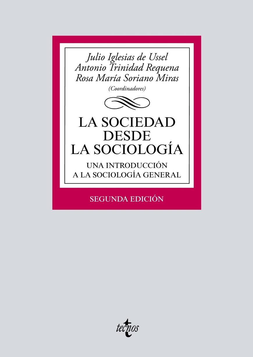 SOCIEDAD DESDE LA SOCIOLOGÍA, LA | 9788430974627 | IGLESIAS DE USSEL, JULIO / TRINIDAD REQUENA, ANTONIO / SORIANO MIRAS, ROSA MARÍA
