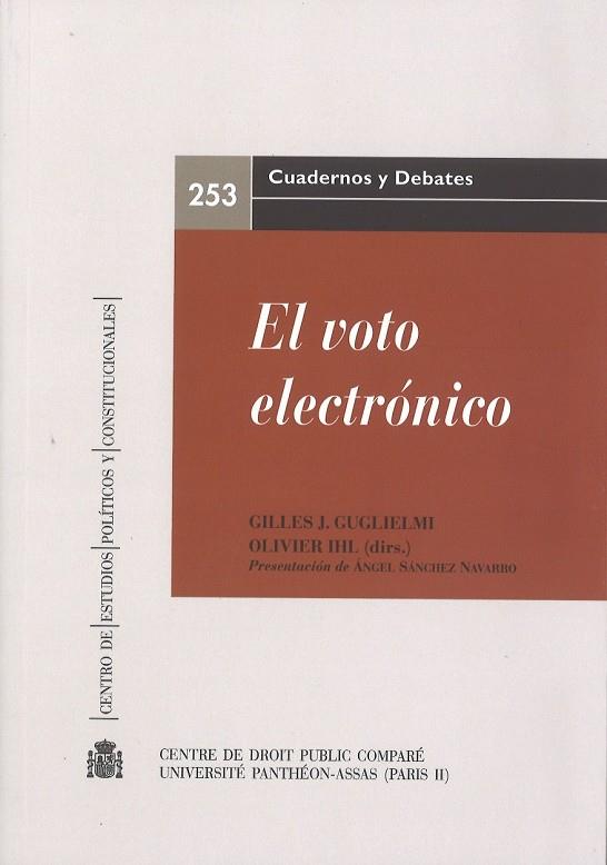 VOTO ELECTRONICO, EL | 9788425917486 | GUGLIELMI, GUILLES