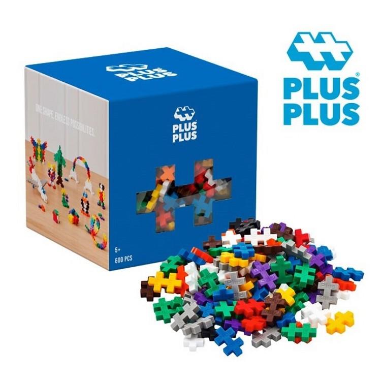 CUBO DE PIEZAS PLUS-PLUS: BASIC 600 PCS | 5710409100038