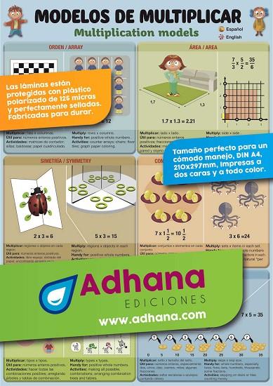 LÁMINA DIDÁCTICA MODELOS DE MULTIPLICAR | 8436005170752