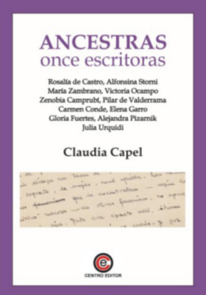 ANCESTRAS ONCE ESCRITORAS | 9788412666328 | CAPEL, CLAUDIA