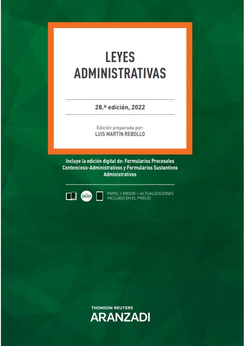 LEYES ADMINISTRATIVAS (EDICION 28) | 9788411245647 | GIL GARCIA, ELIZABETH
