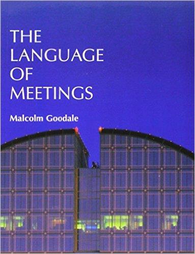 LANGUAGE OF MEETINGS | 9780906717462