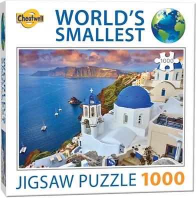 PUZZLE CHEATWELL WORLD’S SMALLEST – SANTORINI 1000 PIEZAS | 5015766013978