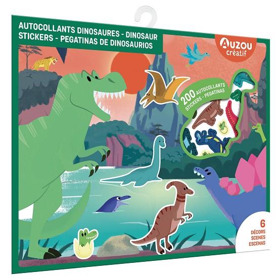 PEGATINAS DE DINOSAURIOS. ESTUCHE DE ARTISTA | 9791039531801 | WORTEMANN, CLAIRE