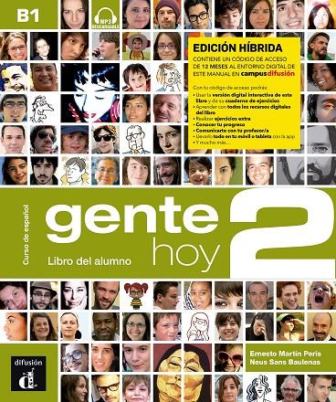 GENTE HOY 2 ED HIBRIDA LIBRO DEL ALUMNO | 9788419236296 | MARTIN PERIS, ERNESTO / SANS BAULENAS, NEUS