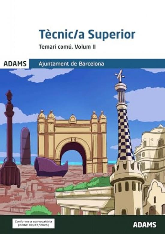 TÈCNIC-A SUPERIOR DE L'AJUNTAMENT DE BARCELONA TEMARI 2 | 9788410775848