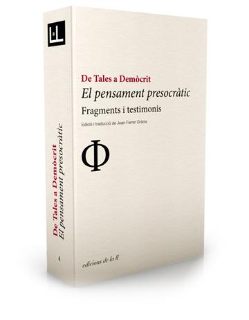 PENSAMENT PRESOCRATIC DE TALES A DEMOCRIT | 9788494046704 | FERRER GRACIA, JOAN