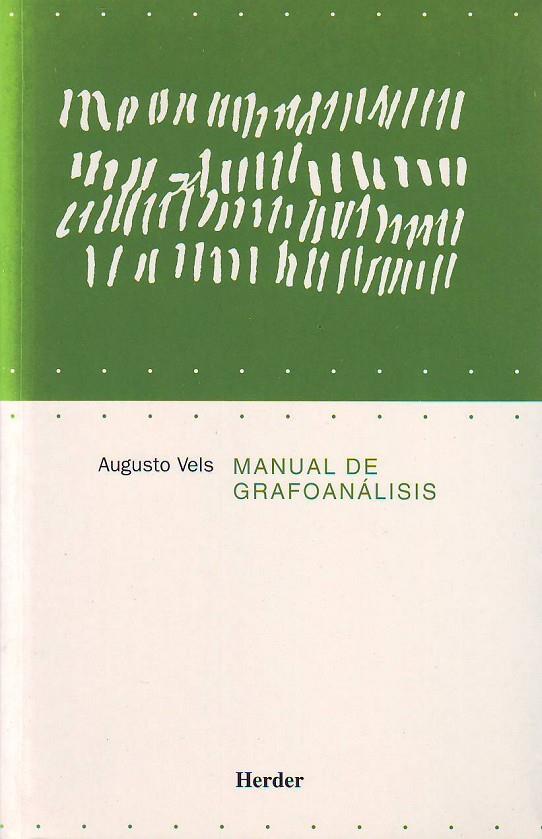 MANUAL DE GRAFOANÁLISIS | 9788425421938 | VELS, AUGUSTO