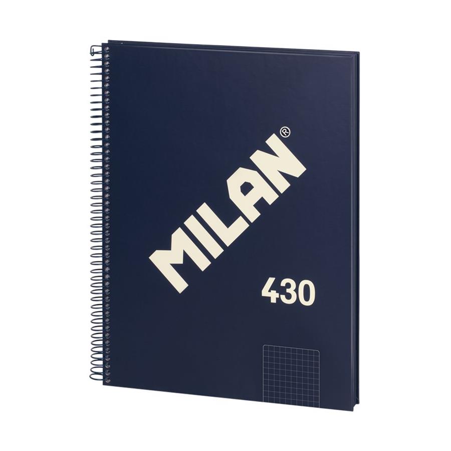 LLIBRETA A4 BLAVA 80F ESPIRAL MILAN 430 | 8411574106227