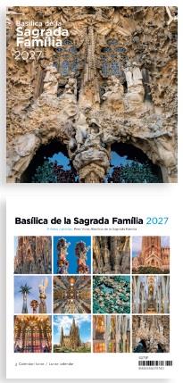CALENDARI 2027 SOBRETAULA (14X15 CM) S. FAMÍLIA | 8424455270740