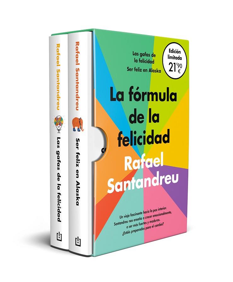 ESTUCHE LA FÓRMULA DE LA FELICIDAD DE RAFAEL SANTANDREU. LAS GAFAS DE LA FELICIDAD | SER FELIZ EN ALASKA (ED. LIMITADA) | 9788466363952 | SANTANDREU, RAFAEL