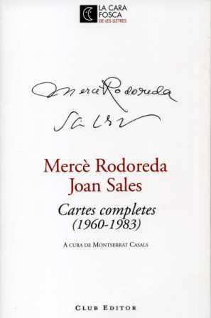 CARTES COMPLETES 1960-1983 RODOREDA - SALES | 9788473291316 | RODOREDA, MERCE / SALES, JOAN