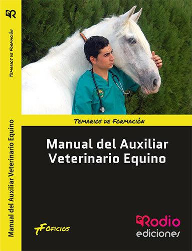 MANUAL DEL AUXILIAR VETERINARIO EQUINO | 9788416745425 | GONZALEZ FERNANDEZ, MARIA DEL CARMEN