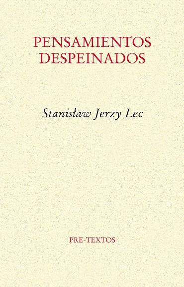 PENSAMIENTOS DESPEINADOS | 9788415894346 | LEC, STANISLAW JERZY