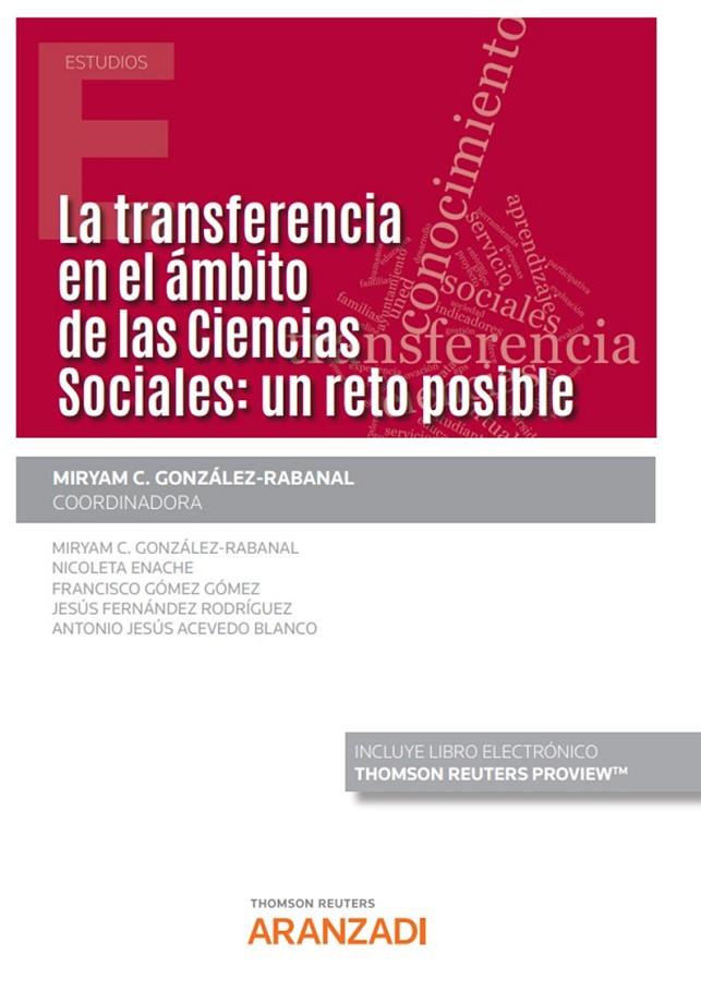 TRANSFERENCIA EN EL AMBITO DE LAS CIENCIAS SOCIALES, LA | 9788411242349 | ACEVEDO BLANDO, ANTONIO JESUS