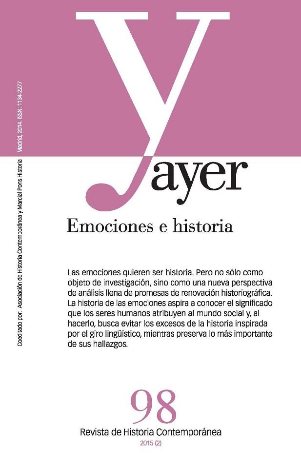 EMOCIONES E HISTORIA | 9788415963691 | DÍAZ FREIRE, JOSÉ JAVIER