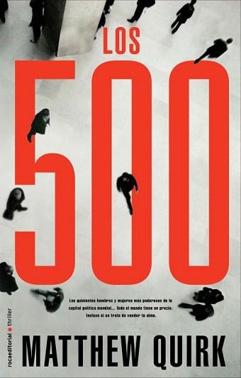 500, LOS | 9788499184654 | QUIRK, MATTHEW
