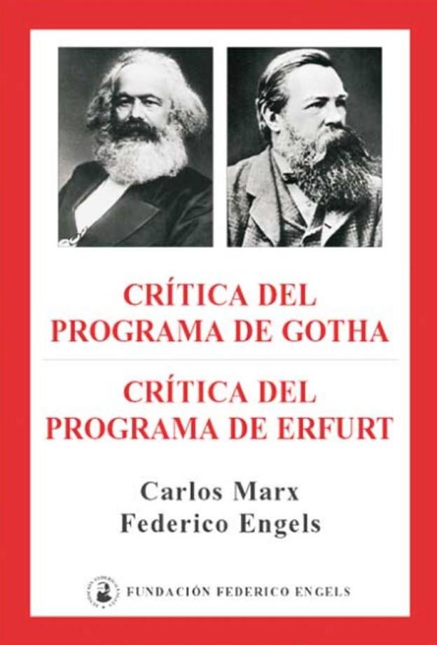 CRITICA DEL PROGRAMA DE GOTHA / CRITICA DEL PROGRAMA DE ERFURT | 9788493211899 | ENGELS, FIEDRICH, MARX, KARL