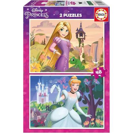 PUZLE 2X48 PECES PRINCESAS DISNEY | 8412668199972