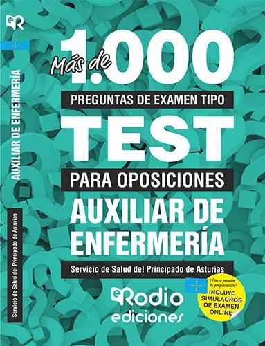 AUXILIAR DE ENFERMERÍA DEL SESPA. MÁS DE 1.000 PREGUNTAS DE EXAMEN TIPO TEST. | 9788417439743 | VARIOS AUTORES