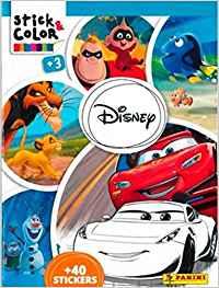 STICK & COLOR DISNEY PIXAR | 9788427871083