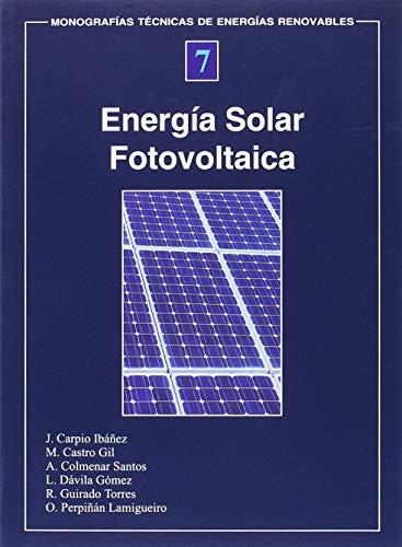 ENERGIA SOLAR FOTOVOLTAICA | 9788495693709