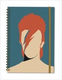 LIBRETA A4 TAPA DURA COCO DÁVEZ “BOWIE” | 8432715103493 | DÁVEZ, COCO