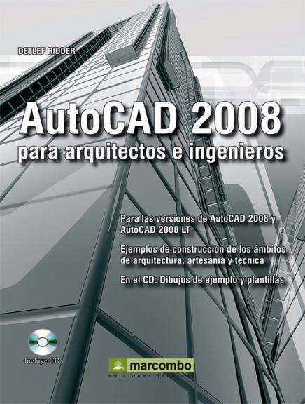 AUTOCAD 2008 PARA ARQUITECTOS E INGENIEROS | 9788426714671 | RIDDER