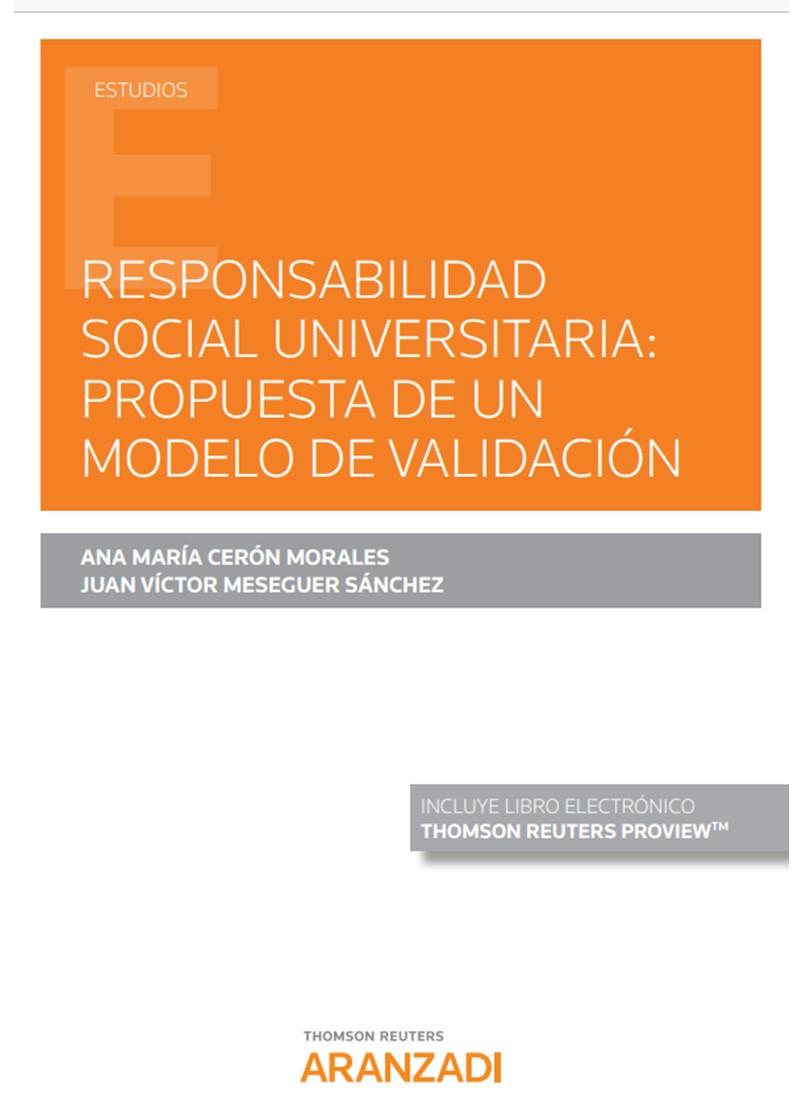 RESPONSABILIDAD SOCIAL UNIVERSITARIA | 9788413453576 | JUAN VICTOR MESEGUER SANCHEZ / CERON MORALES, ANA M.