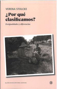 POR QUÉ CLASIFICAMOS? | 9788419160836 | STOLCKE, VERENA