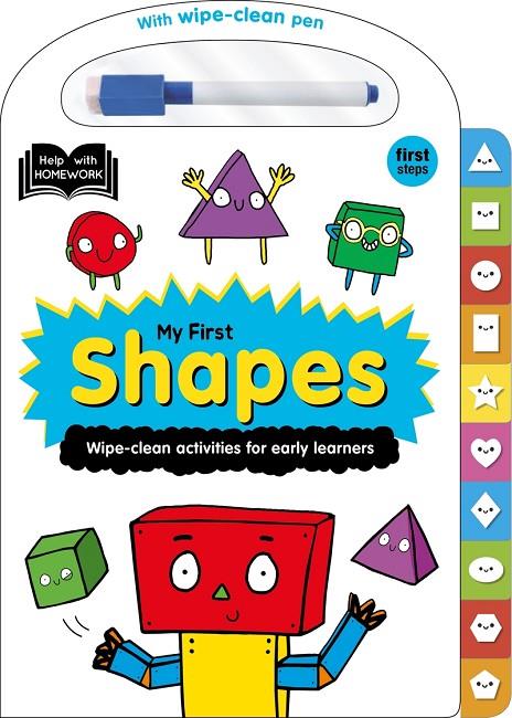 HELP WITH HOMEWORK: 2+ MY FIRST SHAPES | 9781789051384