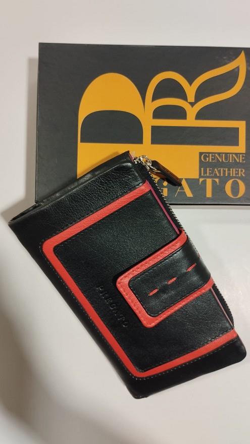 BITLLETER PELL NAPPA NEGRE/VERMELL NOTTE PREGATO | 9999900001999