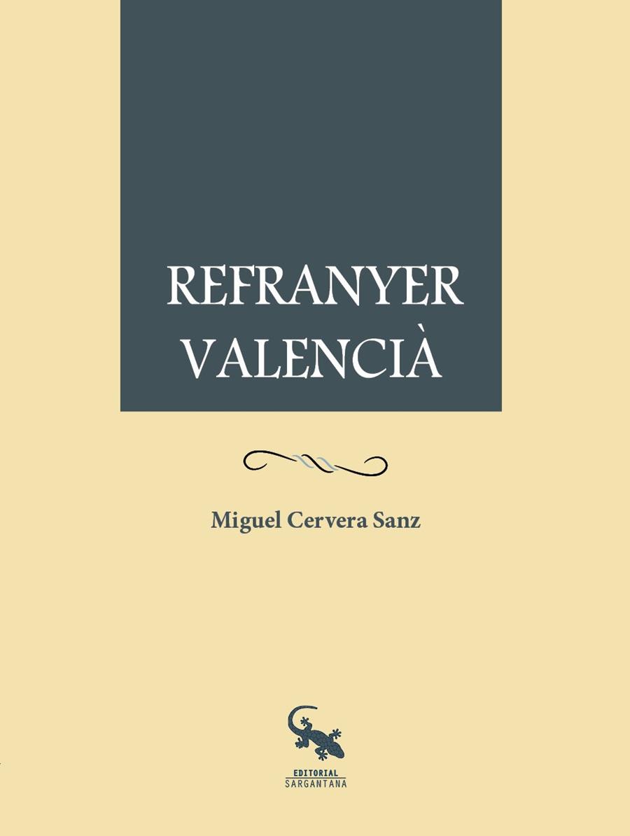 REFRANYER VALENCIÀ | 9788416900978 | CERVERA, MIGUEL